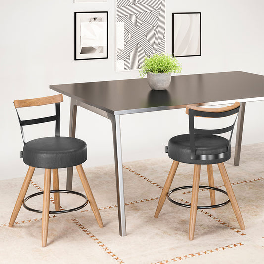 Cadeira Moscou Moderna com Estrutura em Aço e Assento Estofado em Courissimo