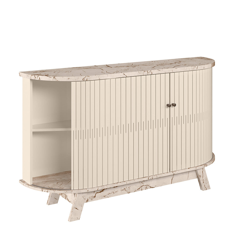 Buffet Aparador Monza com 2 Gaveta e 2 Portas