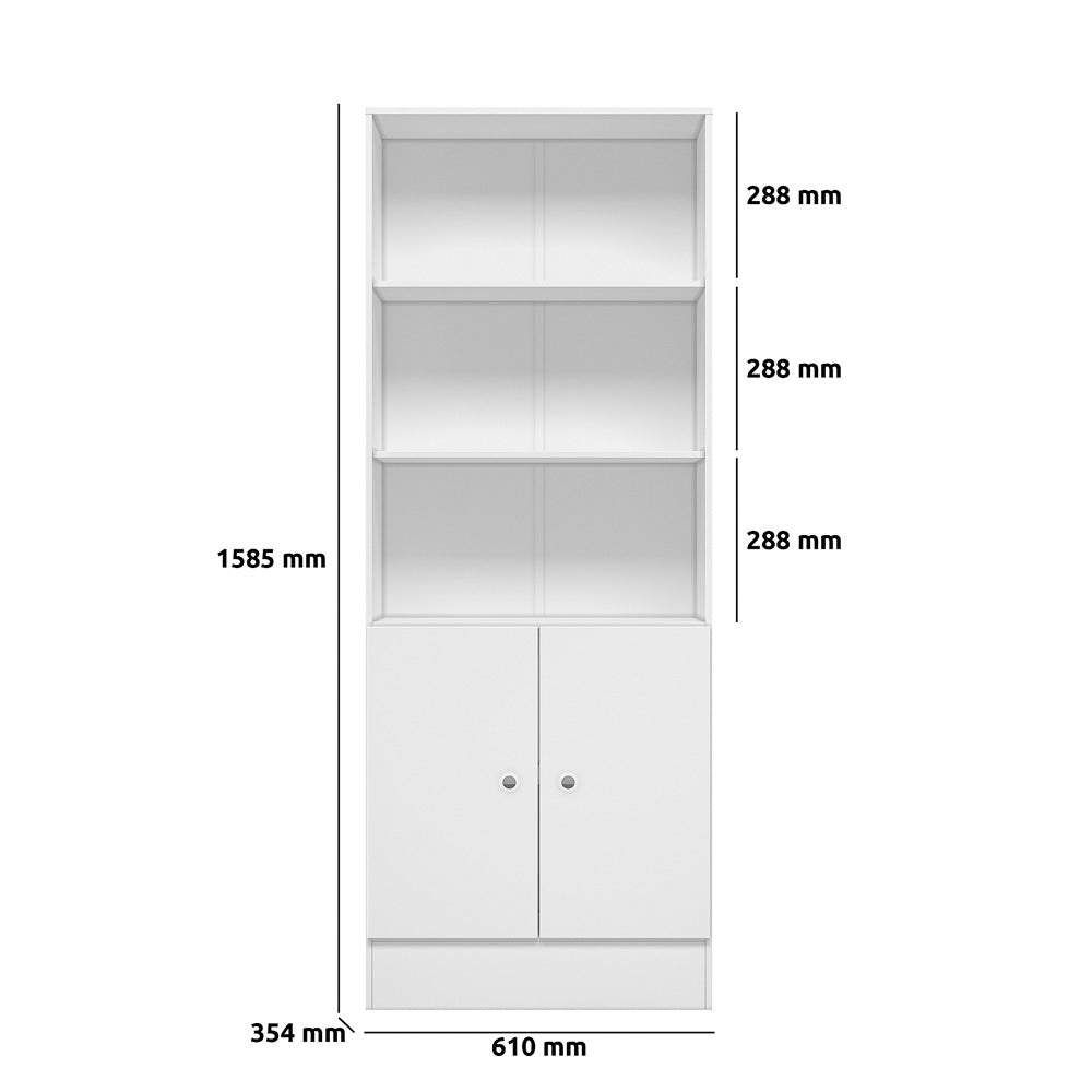 Armário Gamer com 2 Portas e 5 Prateleiras