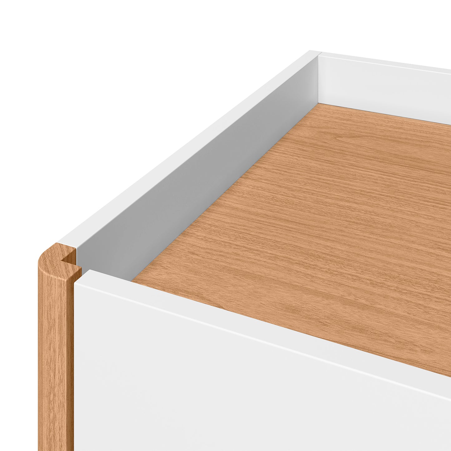 Cômoda Infinite 8 Gavetas em MDP com Pintura UV e Design Moderno