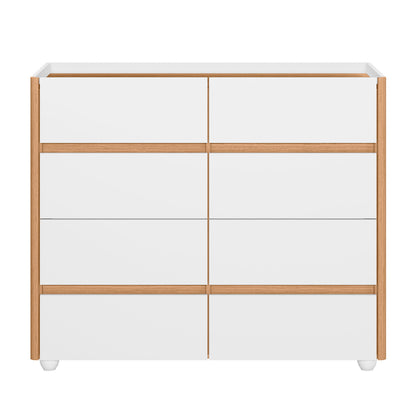 Cômoda Infinite 8 Gavetas em MDP com Pintura UV e Design Moderno