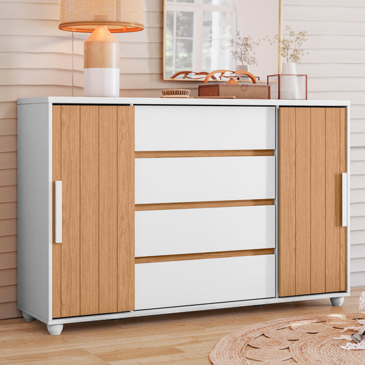 Cômoda Evidenza 4 Gavetas em MDP com Pintura UV