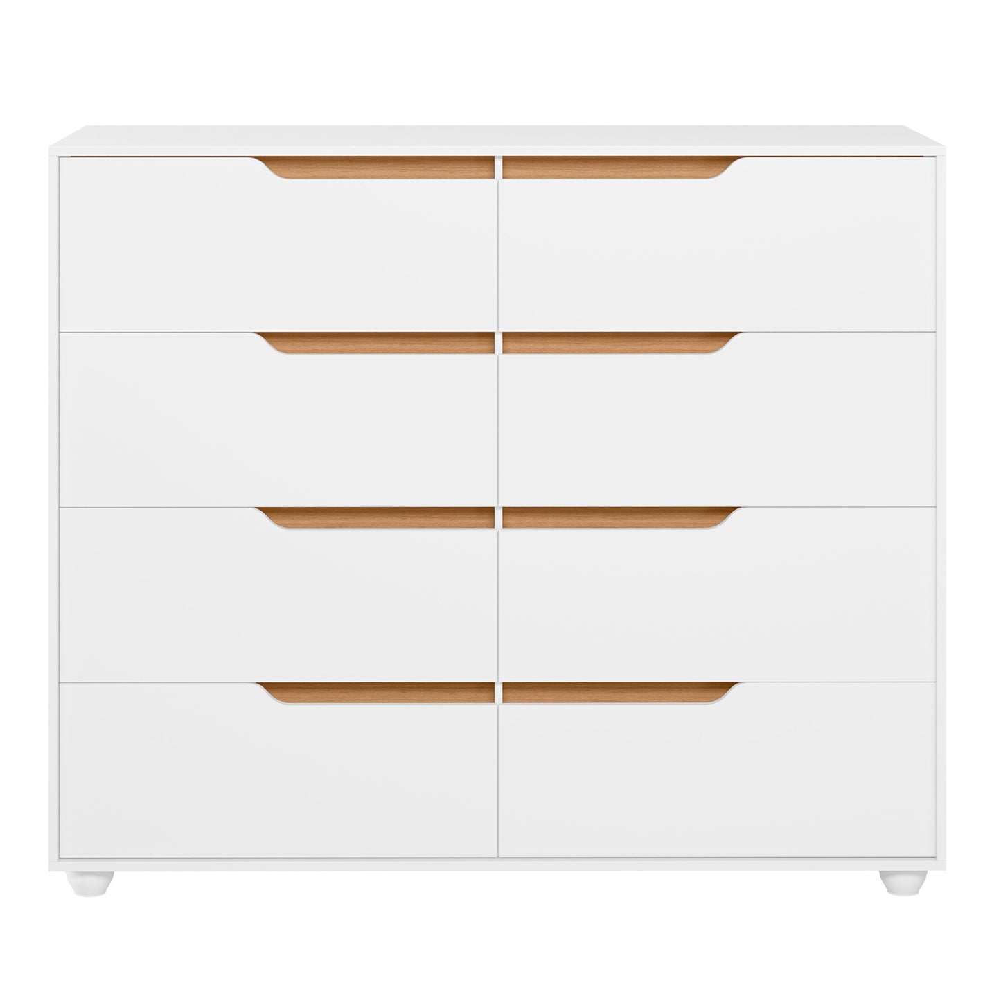 Cômoda Doble 8 Gavetas em MDP com Pintura UV