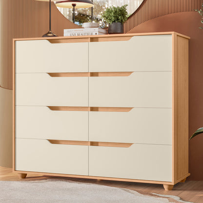 Cômoda Doble 8 Gavetas em MDP com Pintura UV