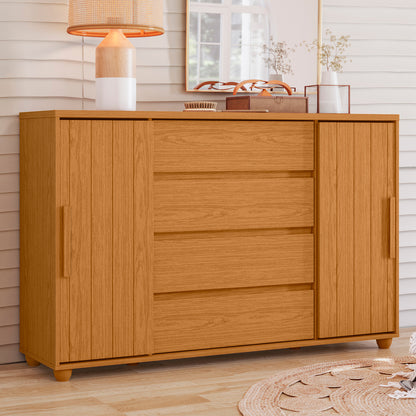 Cômoda Evidenza 4 Gavetas em MDP com Pintura UV