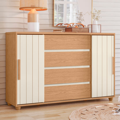 Cômoda Evidenza 4 Gavetas em MDP com Pintura UV