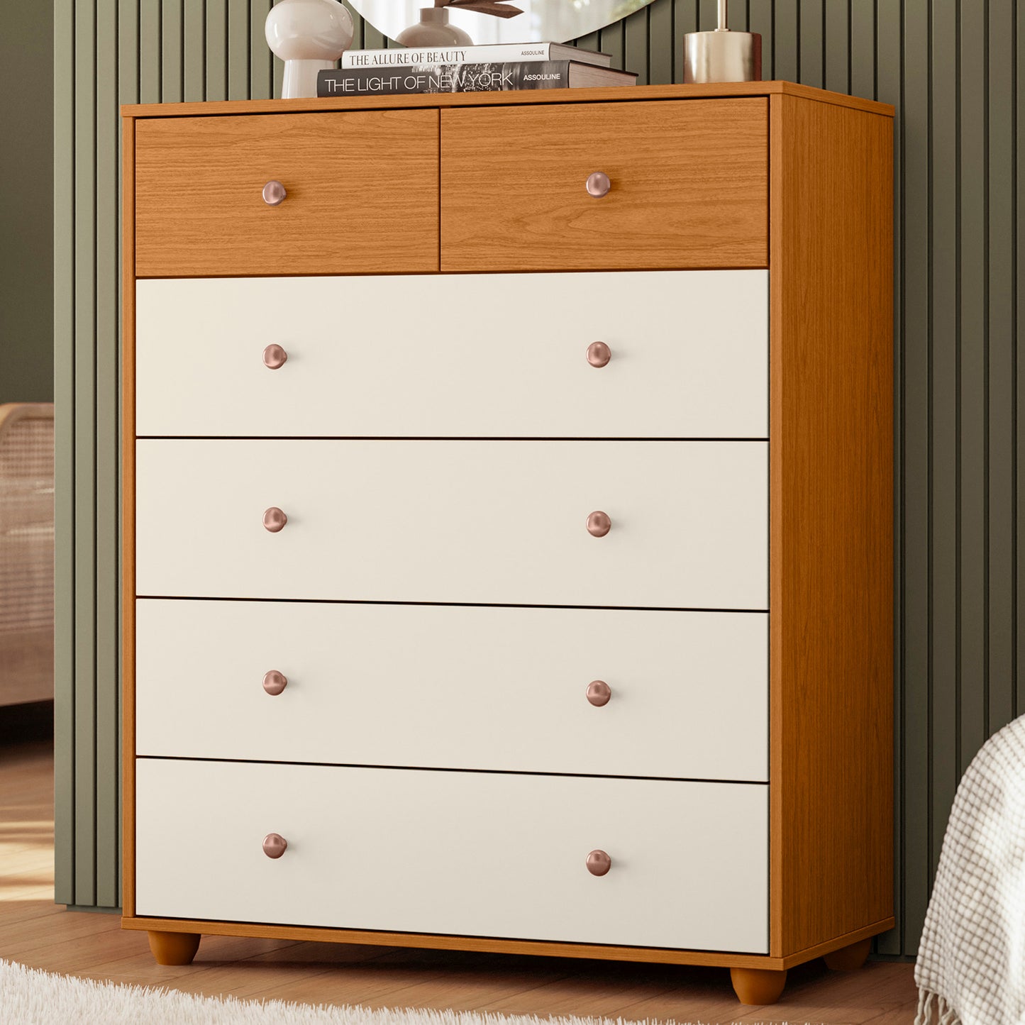 Cômoda Vittoria 6 Gavetas em MDP