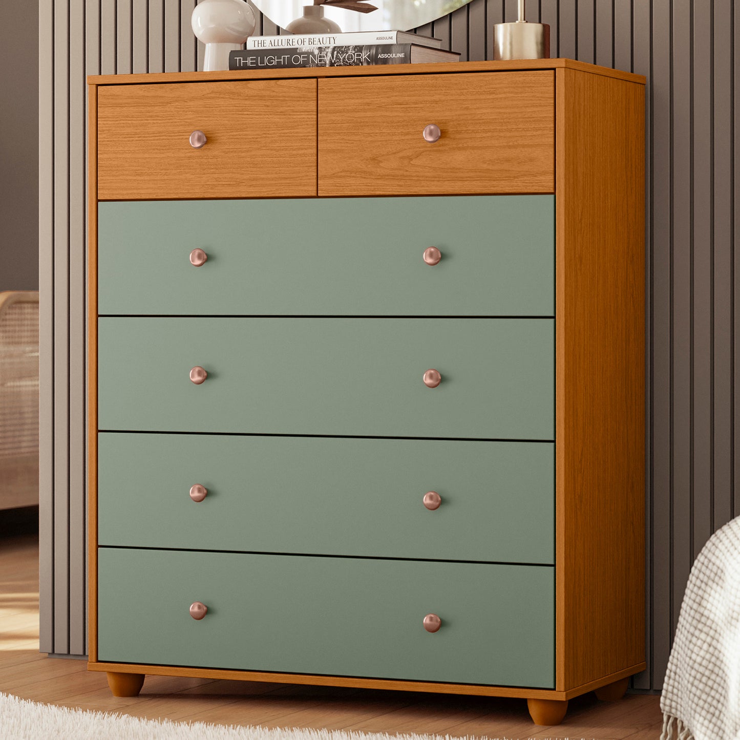 Cômoda Vittoria 6 Gavetas em MDP