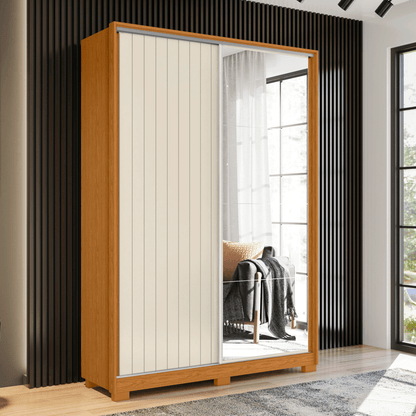 Guarda-Roupa Frizatto Solteiro 2 Portas em MDP