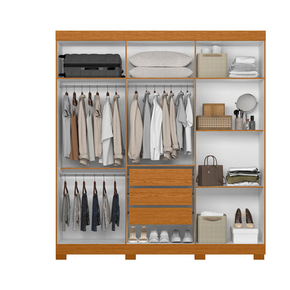 Guarda-Roupa Roupeiro Vinci 6 Portas em MDP