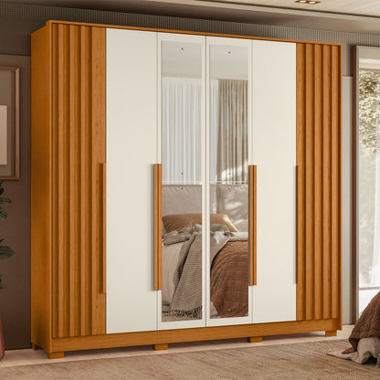 Guarda-Roupa Roupeiro Deville 6 Portas em MDP