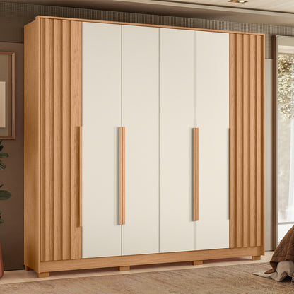 Guarda-Roupa Roupeiro Deville 6 Portas em MDP