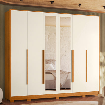 Guarda-Roupa Fascínio Casal 6 Portas em MDP