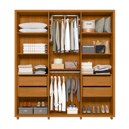 Guarda-roupa Matisse MDF 6 Portas e 4 Gavetas