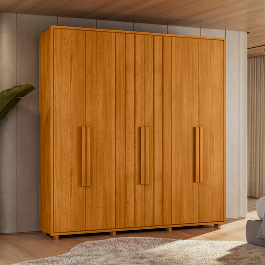 Guarda-roupa Veronese MDF 6 Portas e 4 Gavetas