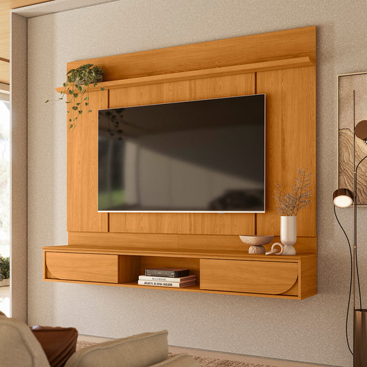 Painel Suspenso para TV Aura com Portas Deslizantes