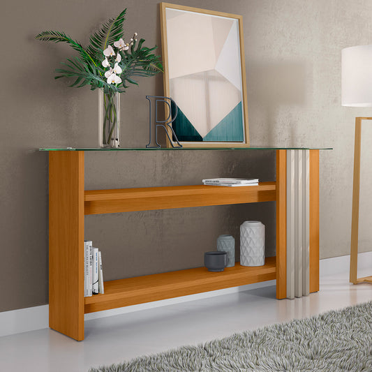 Aparador Frizz Tampo em Vidro