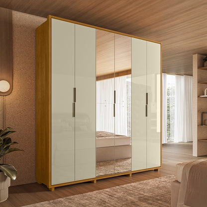 Guarda-roupa Matisse MDF 6 Portas e 4 Gavetas
