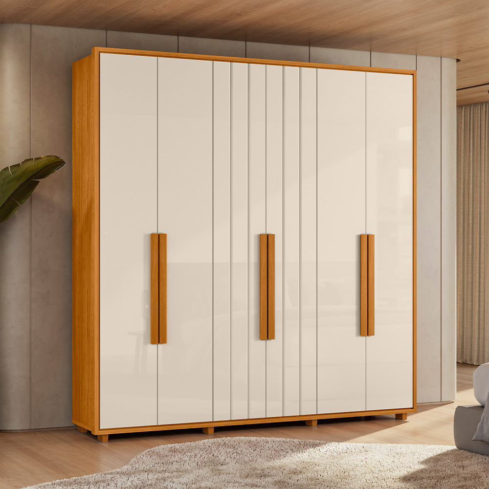 Guarda-roupa Veronese MDF 6 Portas e 4 Gavetas