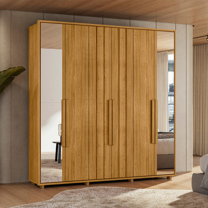 Guarda-roupa Veronese MDF 6 Portas e 4 Gavetas