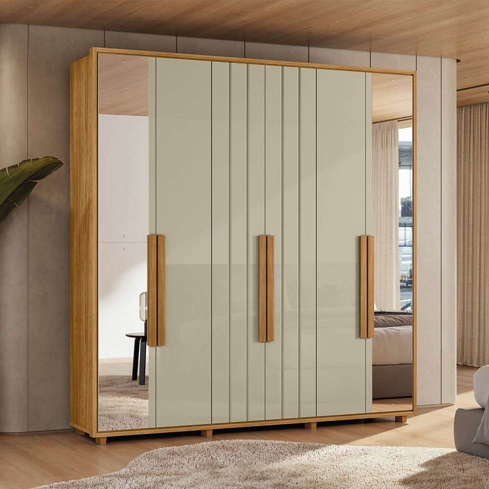 Guarda-roupa Veronese MDF 6 Portas e 4 Gavetas
