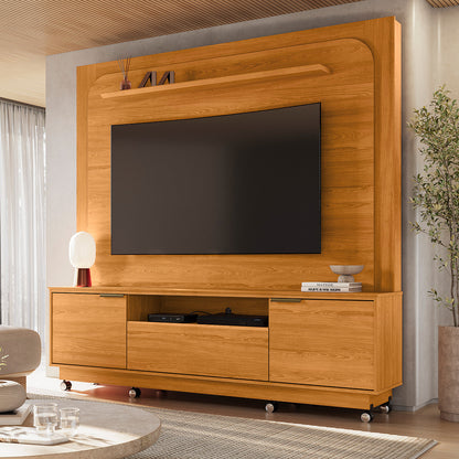 Home Theater Nilo Design Curvo Contemporâneo