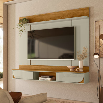 Painel Suspenso para TV Aura com Portas Deslizantes