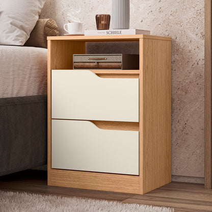 Mesa de Cabeceira Sole - 2 Gaveta em MDP