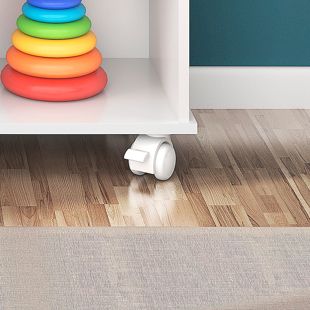 Nicho Organizador com 9 Compartimentos Pés Retrô ou Rodízios