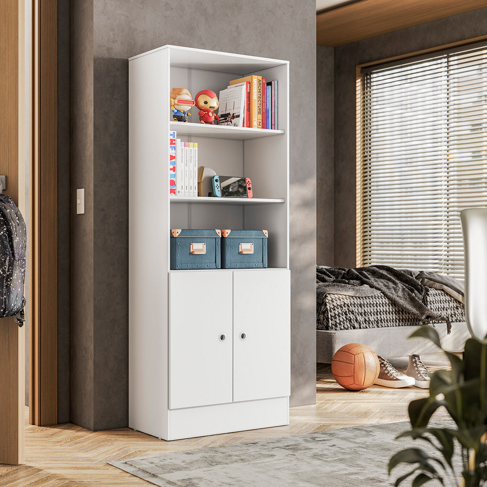 Armário Gamer com 2 Portas e 5 Prateleiras