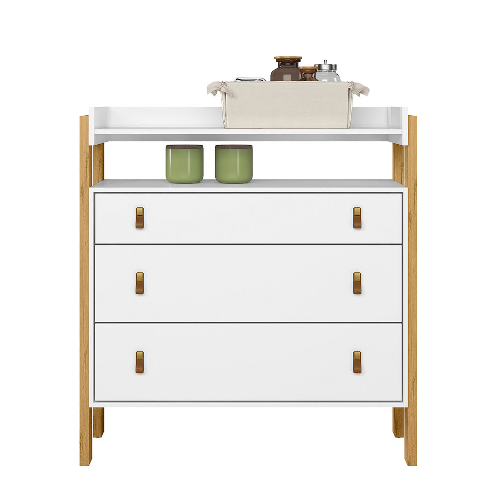 Cômoda 3 Gavetas com Nicho Linha Fantasia