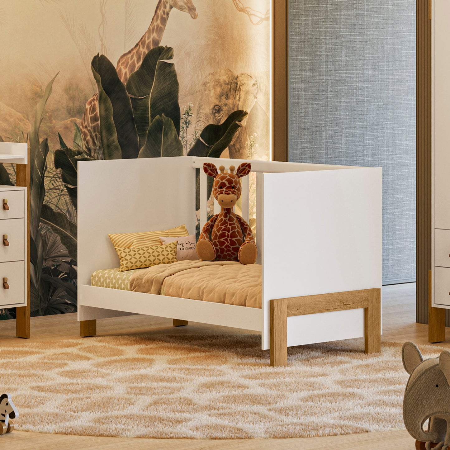 Berço com Mini Cama Linha Fantasia – Padrão Americano
