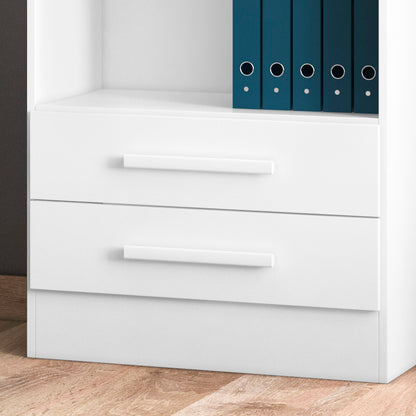 Livreiro com 2 Gavetas Doce Sonho Multifuncional com Prateleiras