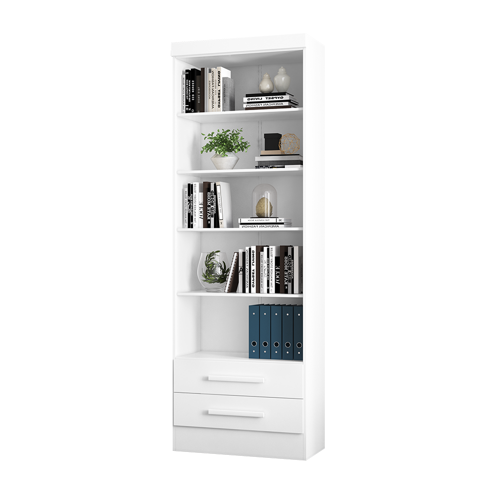 Livreiro com 2 Gavetas Doce Sonho Multifuncional com Prateleiras