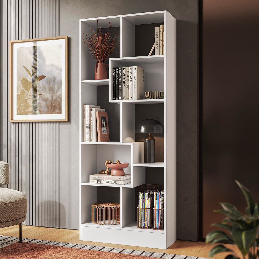 Livreiro com 8 Nichos