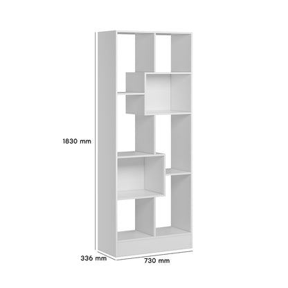 Livreiro com 8 Nichos