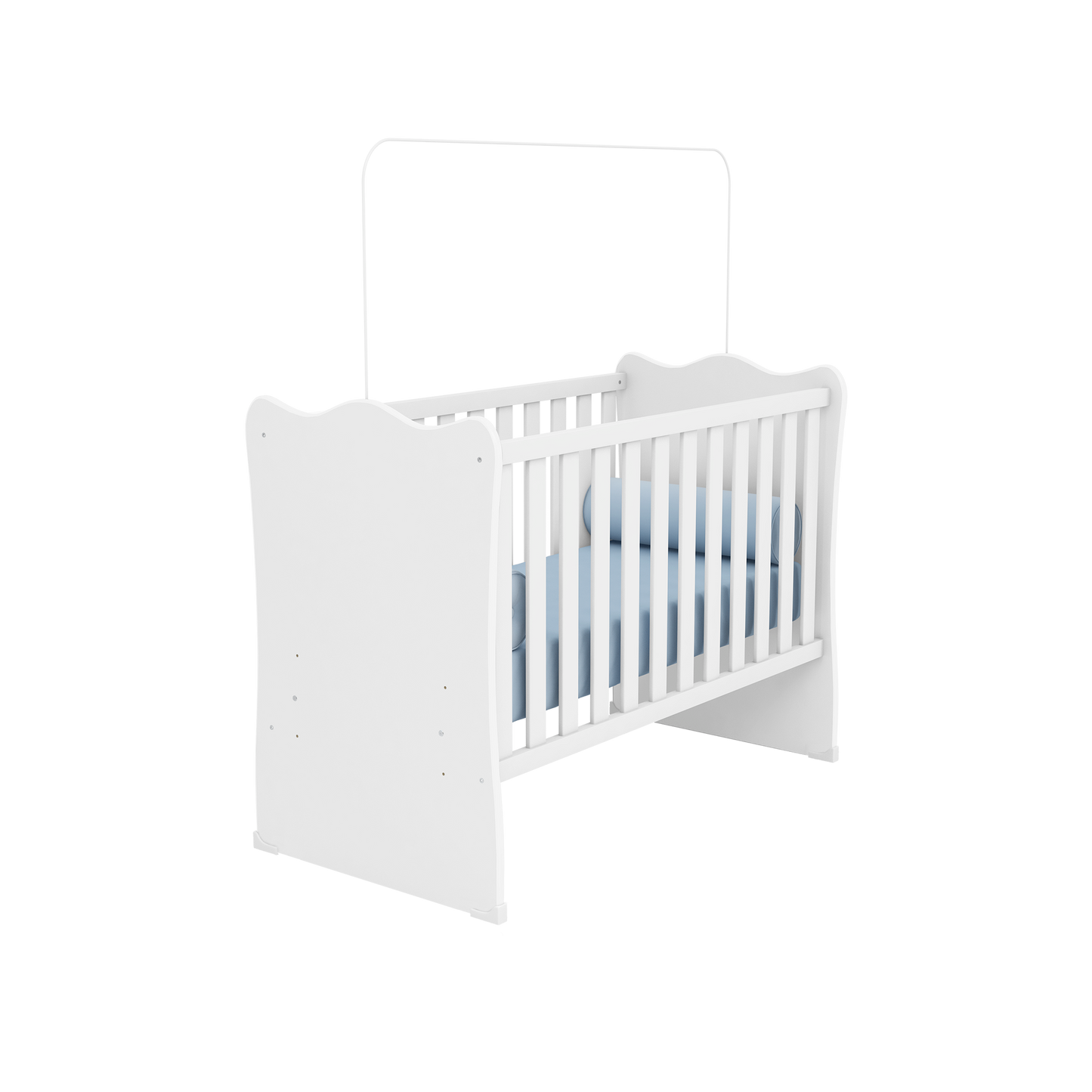 Berço Doce Sonho Confortável com Suporte para Mosquiteiro