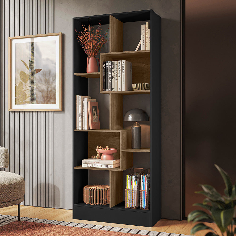 Livreiro com 8 Nichos