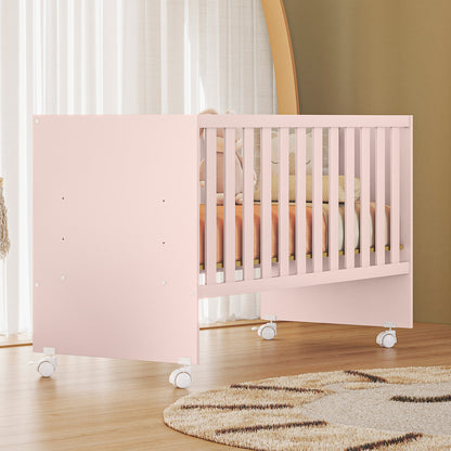 Berço Doce Sonho Reto com Suporte para Mosquiteiro