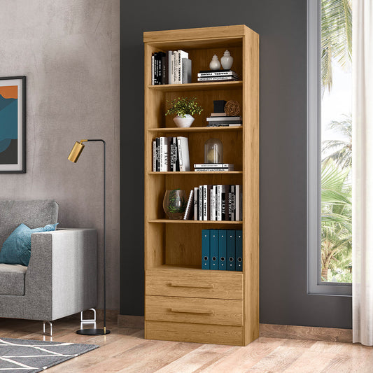 Livreiro com 2 Gavetas Doce Sonho Multifuncional com Prateleiras