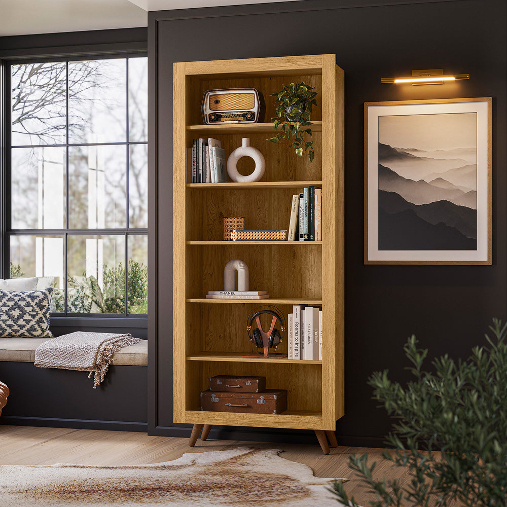 Livreiro Retrô 5 Prateleiras