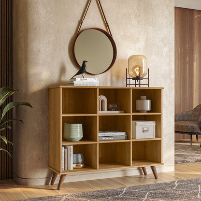 Nicho Organizador com 9 Compartimentos Pés Retrô ou Rodízios