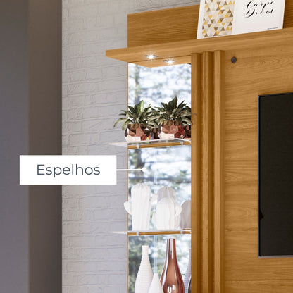 Painel Home Suspenso Frizz Supreme com Portas Deslizantes